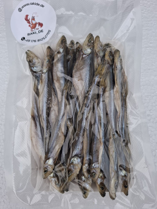 Stint aus der Ostsee, mit 50 % Rogen. 250g.