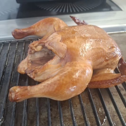 Цыплёнок горячего копчения