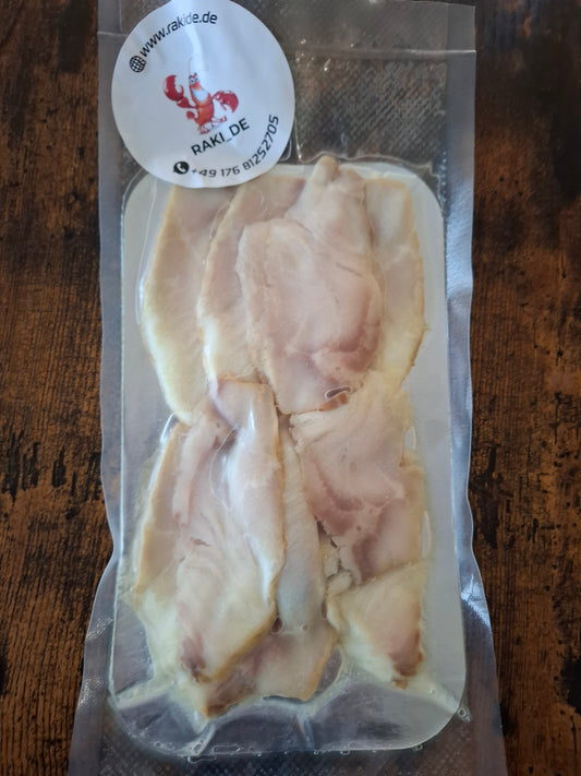 Филе осетра копчёное